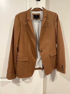 J. Crew women’s Brown Single-Breasted Blazer